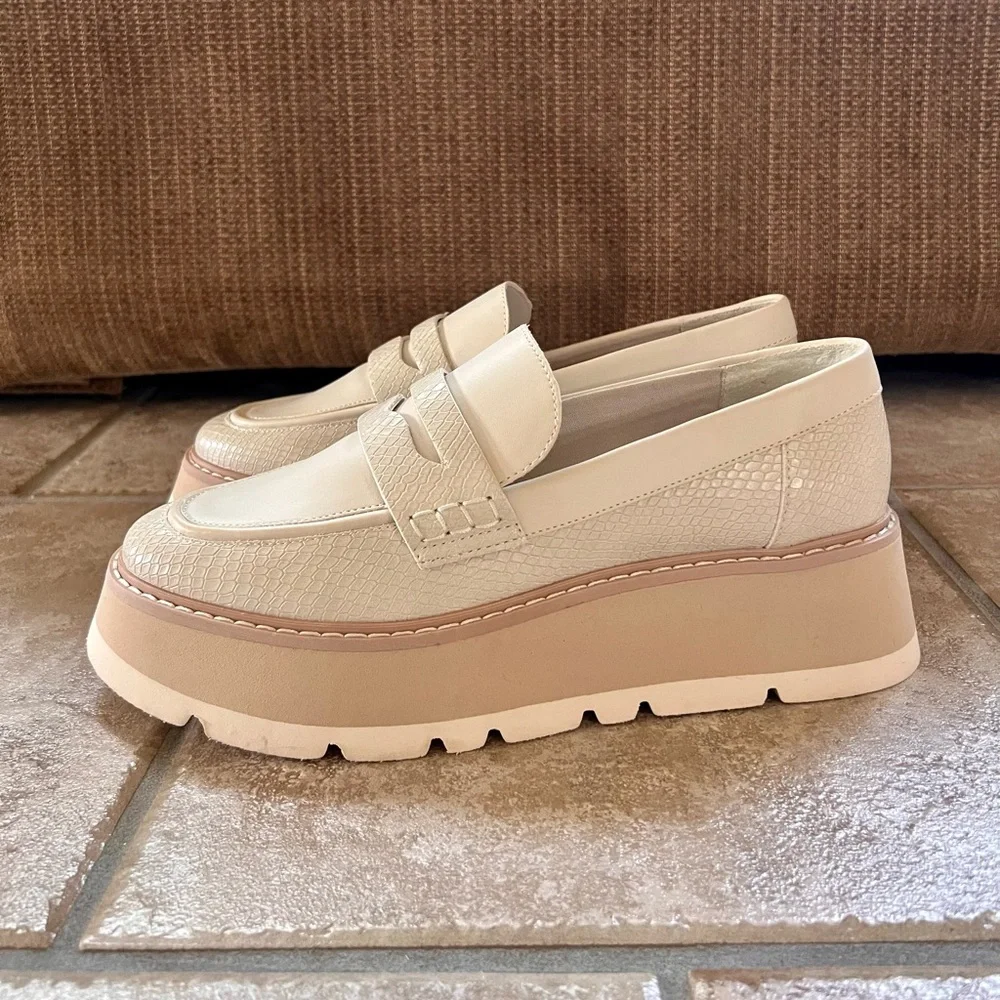 Dolce Vita Tieko Platform Loafer 9 - Picture 3 of 6